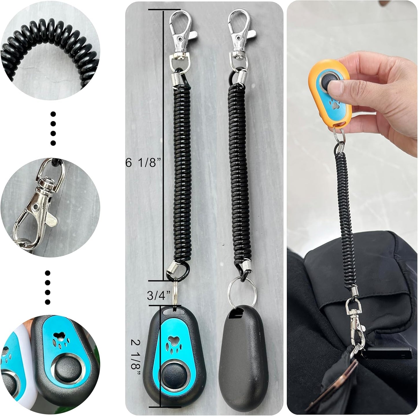 Game-Changer for Pet Parents - Train Any Pet in Seconds (Pet Clicker for Training Dogs/Cats)
