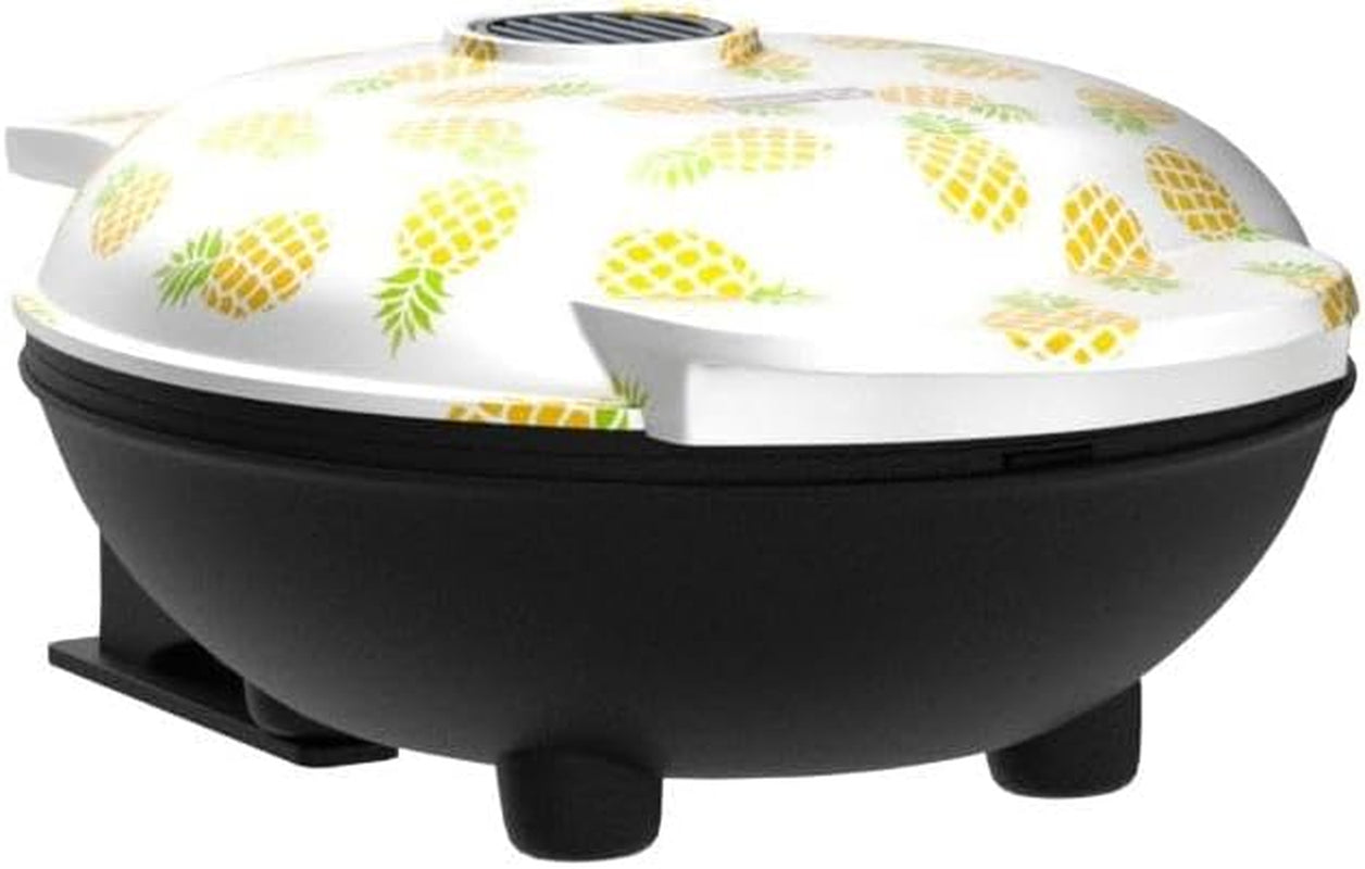 Mini Hash-Brown & Waffle Maker - Quick & Easy, Nonstick, 4 Inch Red Heart